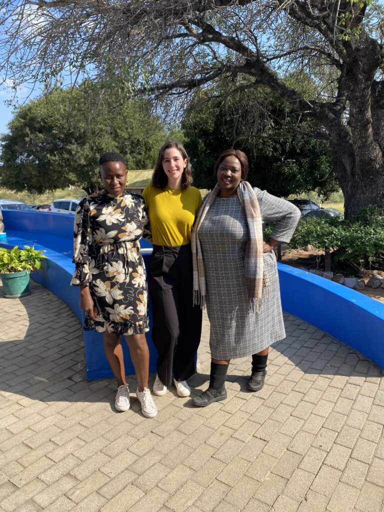 A team of field workers leading the effort to return microbiome study results to participants in Agincourt, South Africa.